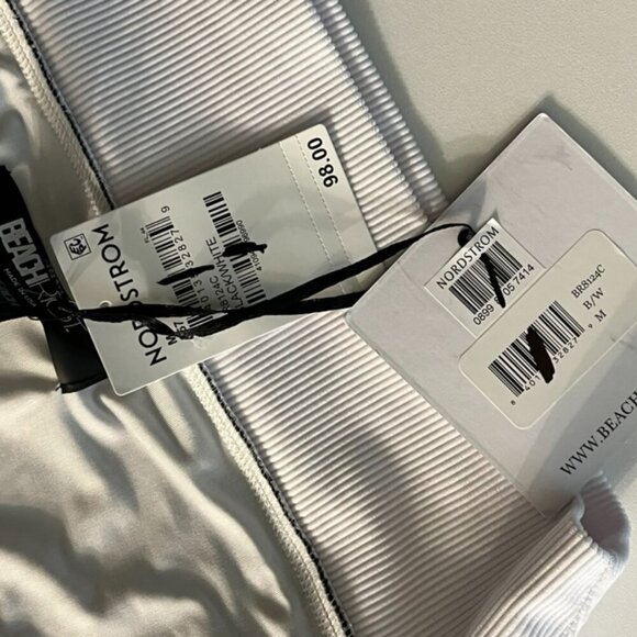 NWT Beach Riot Core Collection Emmy Bottom in Black & White Size Medium - Picture 6 of 6